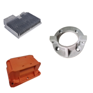 Custom Aluminum EV Charging Spare Parts Port Housings with ISO9001 Certified Precision Casting