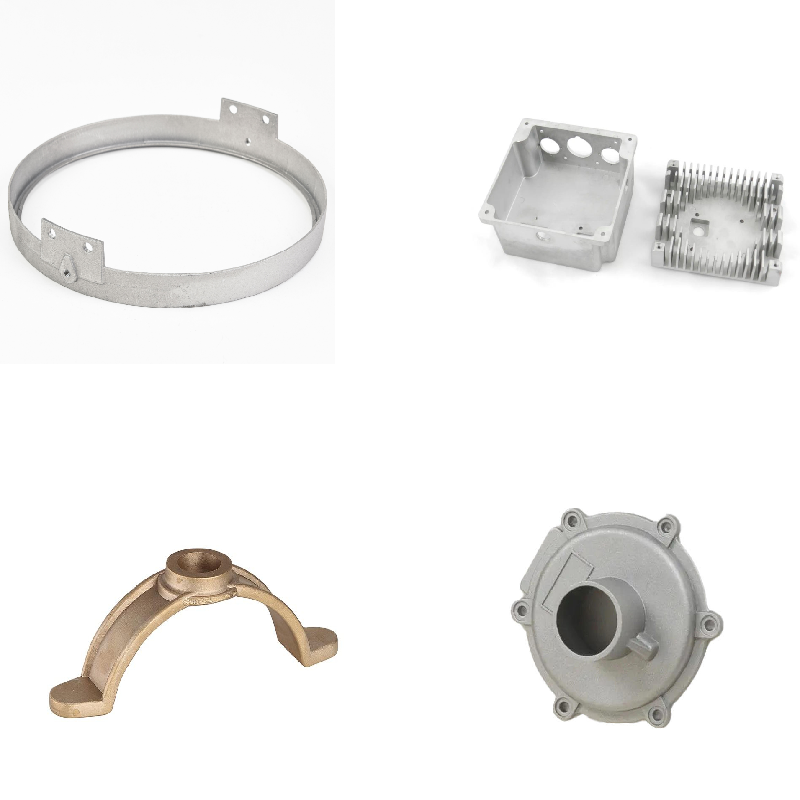 OEM Energy Solar Panel Bracket Oxidation Treatment Valve Pump Casting